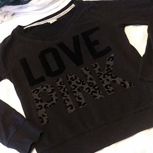 Black Love Pink Sweatshirt